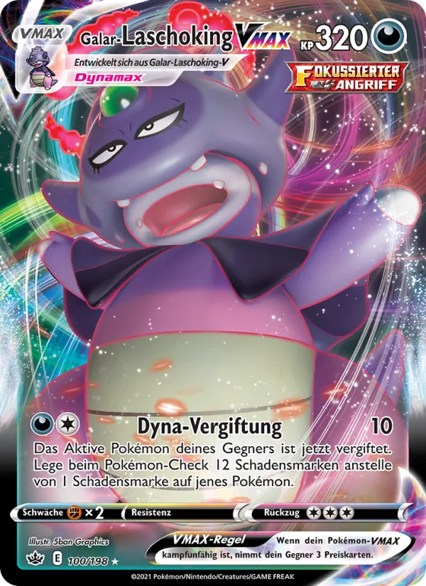 Galar-Laschoking VMAX (Schaurige Herrschaft #100/198)