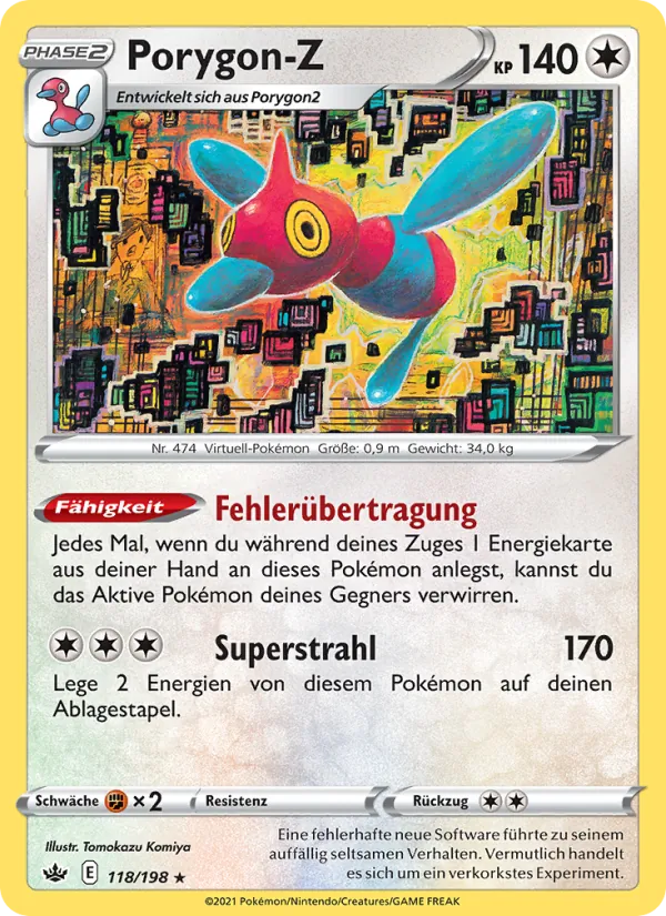 Porygon-Z (Chilling Reign #118/198)