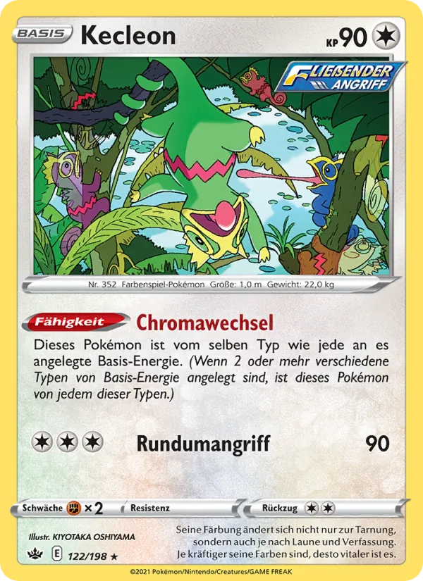 Kecleon (Schaurige Herrschaft #122/198)