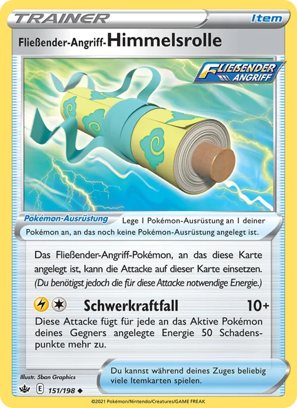 Fließender-Angriff-Himmelsrolle (Chilling Reign #151/198)