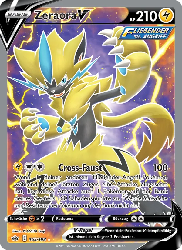Zeraora V (Schaurige Herrschaft #165/198)