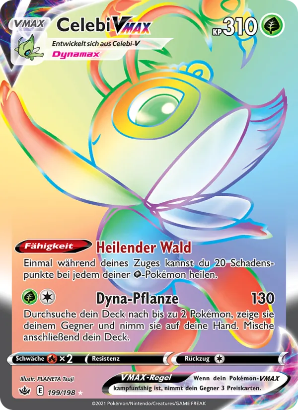 Celebi VMAX (Schaurige Herrschaft #199/198)