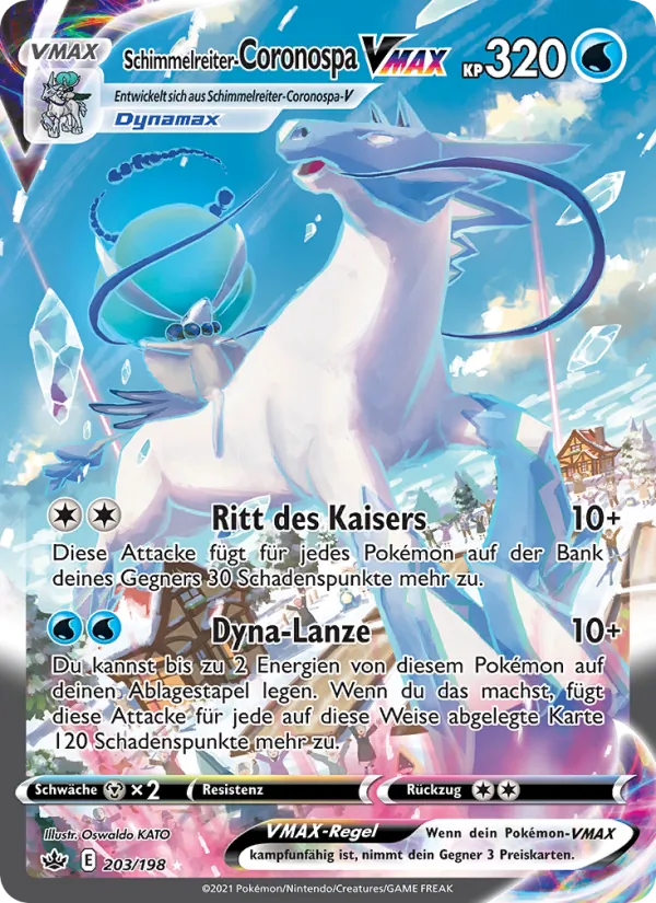 Schimmelreiter-Coronospa VMAX (Chilling Reign #203/198)