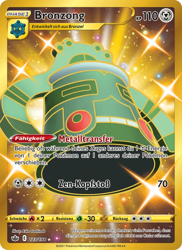 Bronzong (Chilling Reign #223/198)