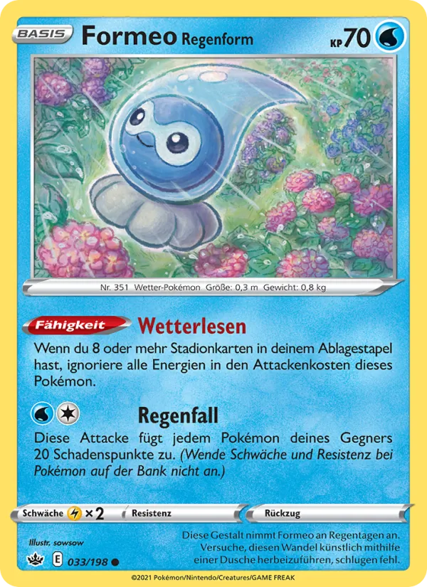 Formeo Regenform (Schaurige Herrschaft #33/198)