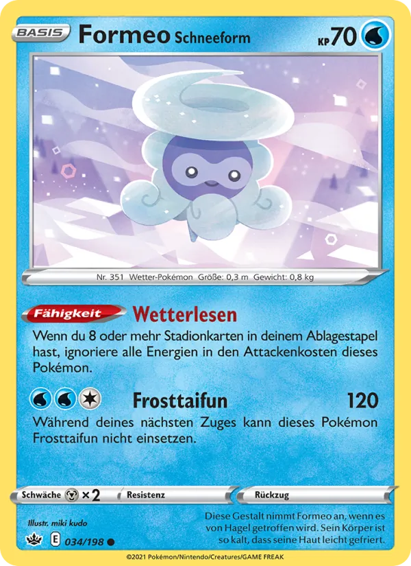 Formeo Schneeform (Schaurige Herrschaft #34/198)