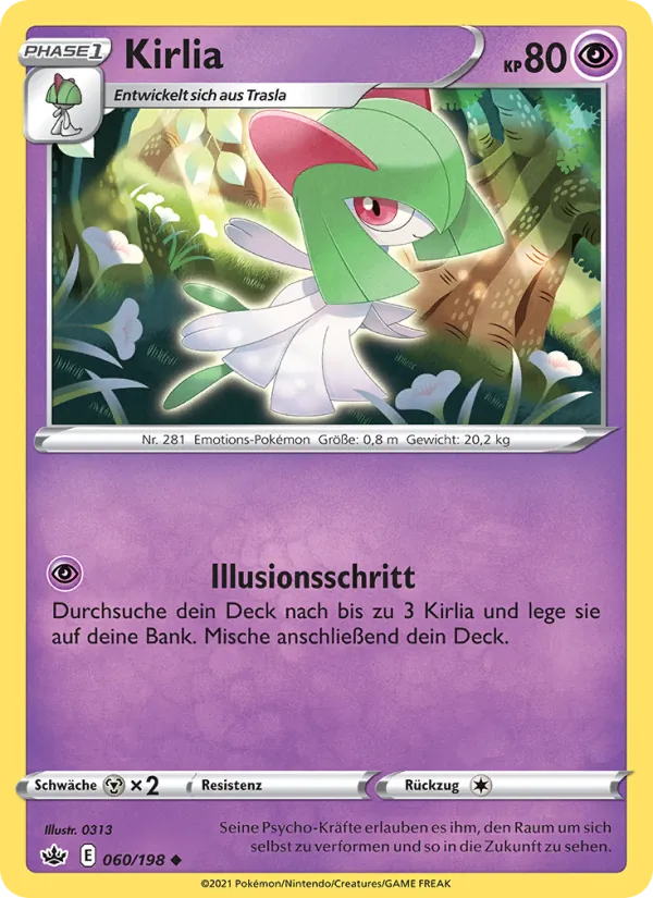Kirlia (Chilling Reign #60/198)
