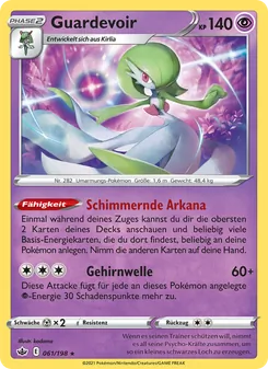 Guardevoir (Schaurige Herrschaft #61/198)