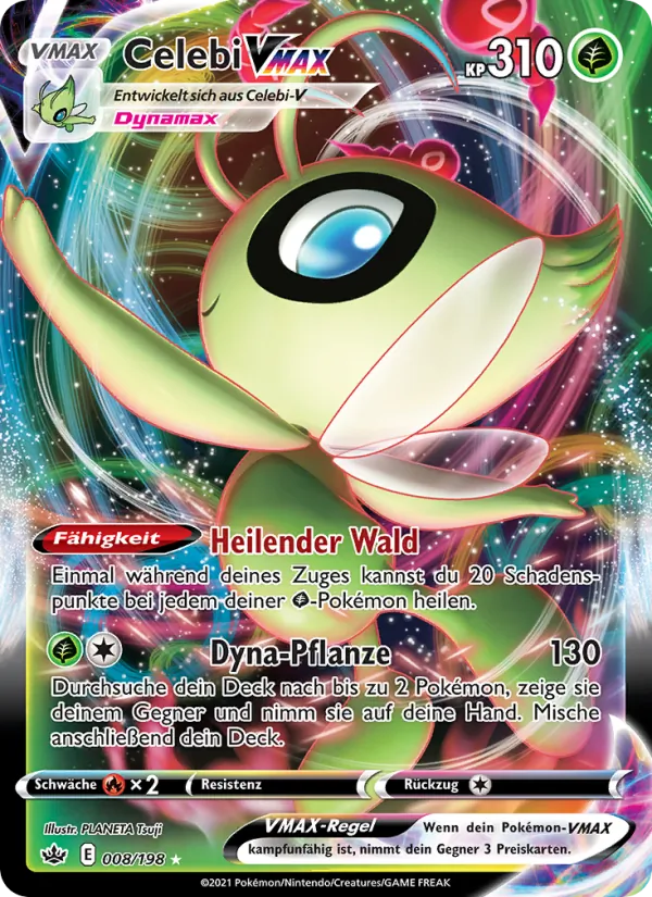 Celebi VMAX (Schaurige Herrschaft #8/198)