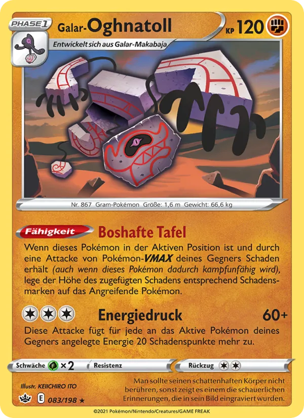 Galar-Oghnatoll (Schaurige Herrschaft #83/198)
