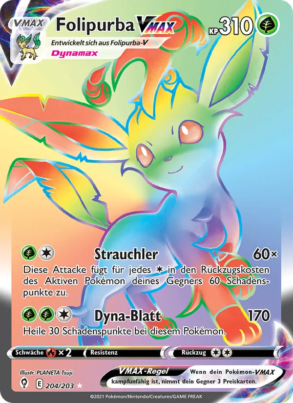 Folipurba VMAX (Drachenwandel #204/203)