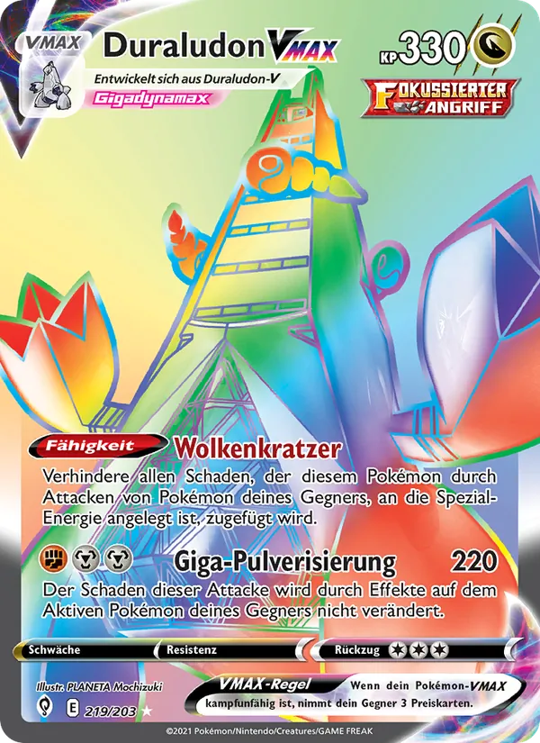 Duraludon VMAX (Drachenwandel #219/203)