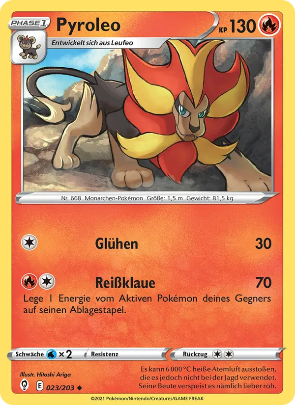 Pyroleo (Drachenwandel #23/203)