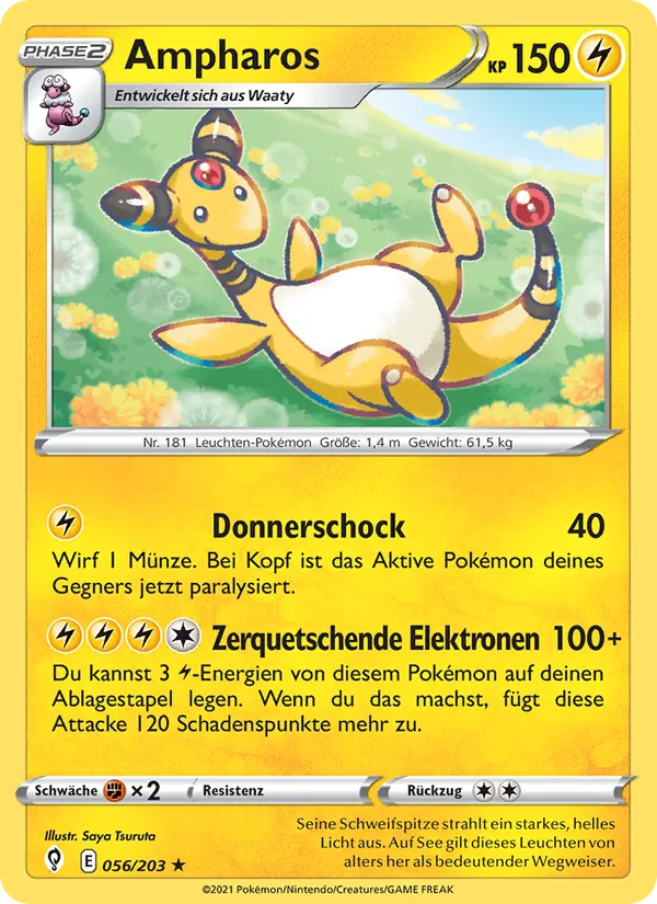 Ampharos (Evolving Skies #56/203)