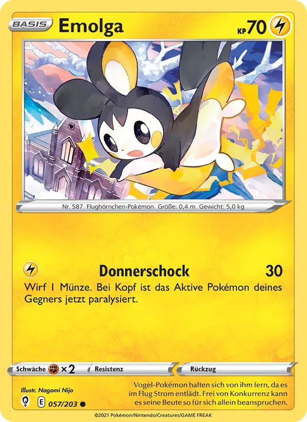 Emolga (Evolving Skies #57/203)