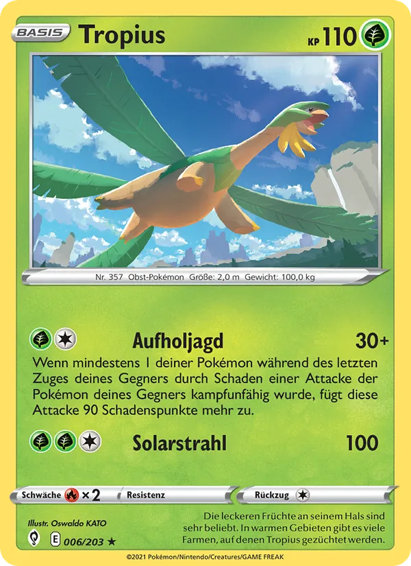 Tropius (Evolving Skies #6/203)