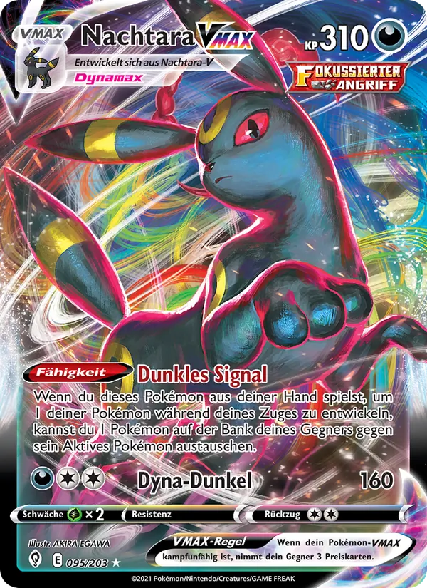 Nachtara VMAX (Evolving Skies #95/203)