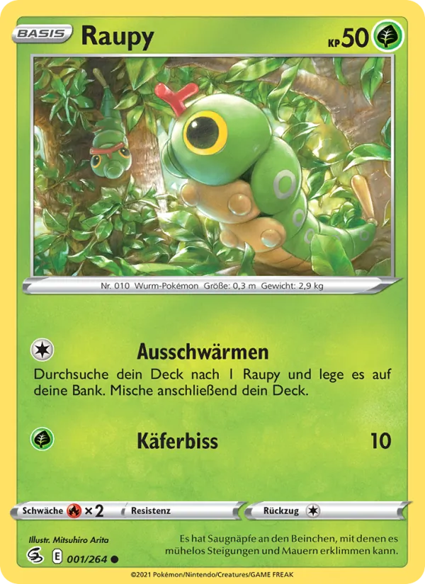 Raupy (Fusion Strike #1/264)