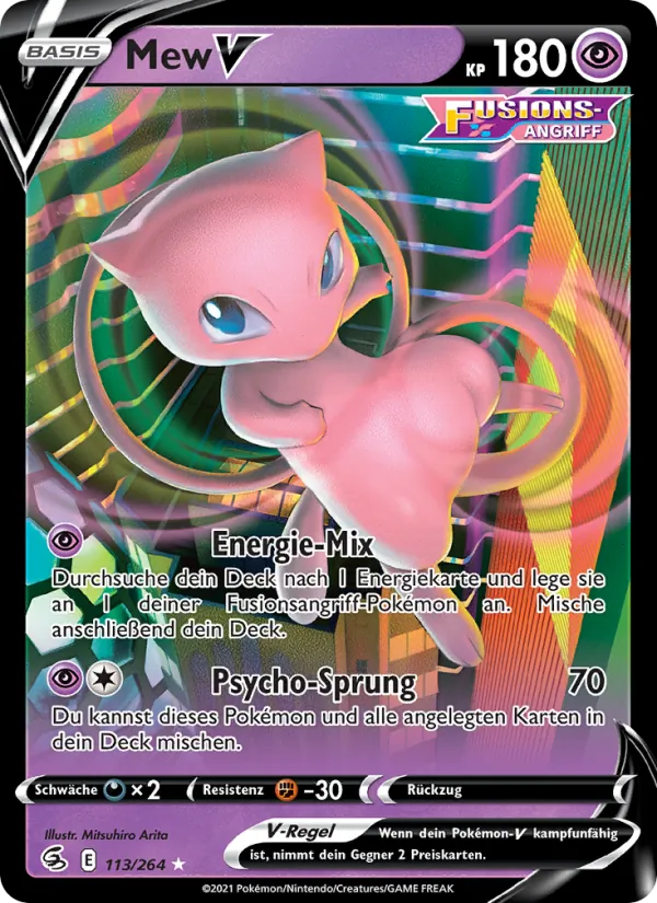 Mew V (Fusionsangriff #113/264)