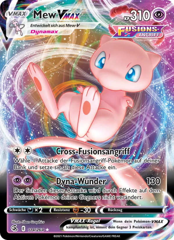 Mew VMAX (Fusionsangriff #114/264)
