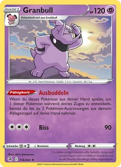 Granbull (Fusionsangriff #116/264)