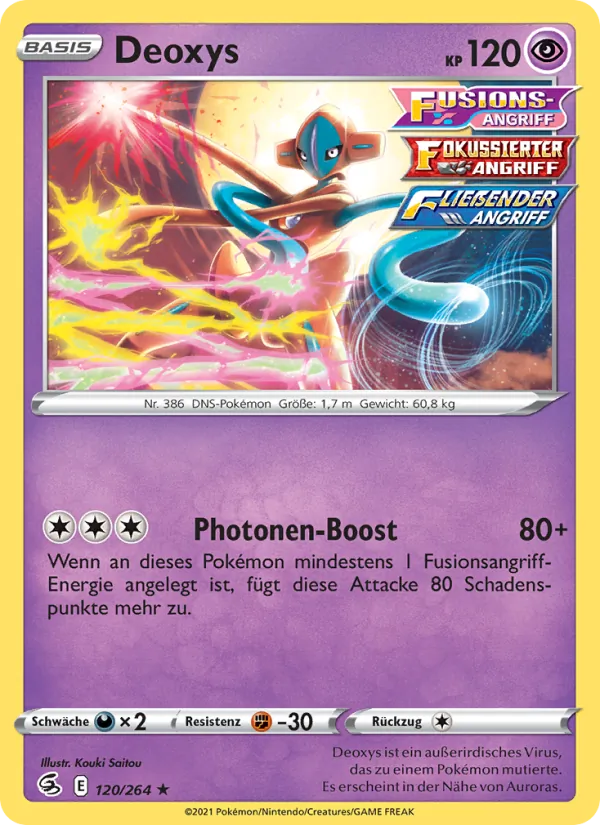 Deoxys (Fusionsangriff #120/264)
