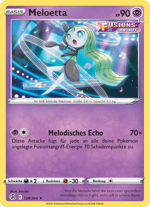 Meloetta (Fusionsangriff #124/264)