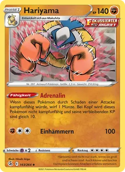 Hariyama (Fusionsangriff #143/264)