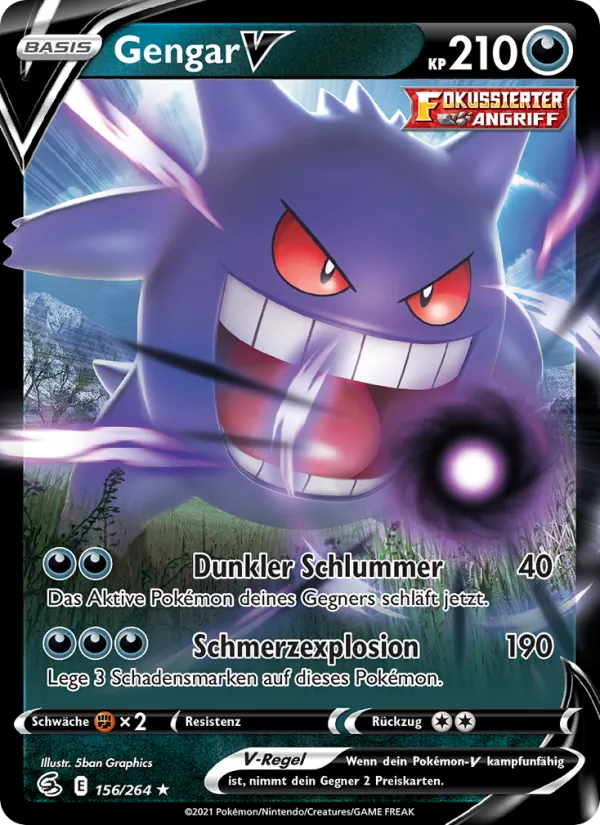 Gengar V (Fusionsangriff #156/264)