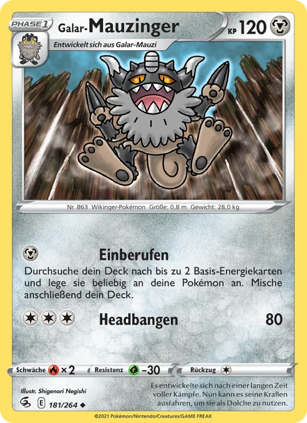 Galar-Mauzinger (Fusion Strike #181/264)