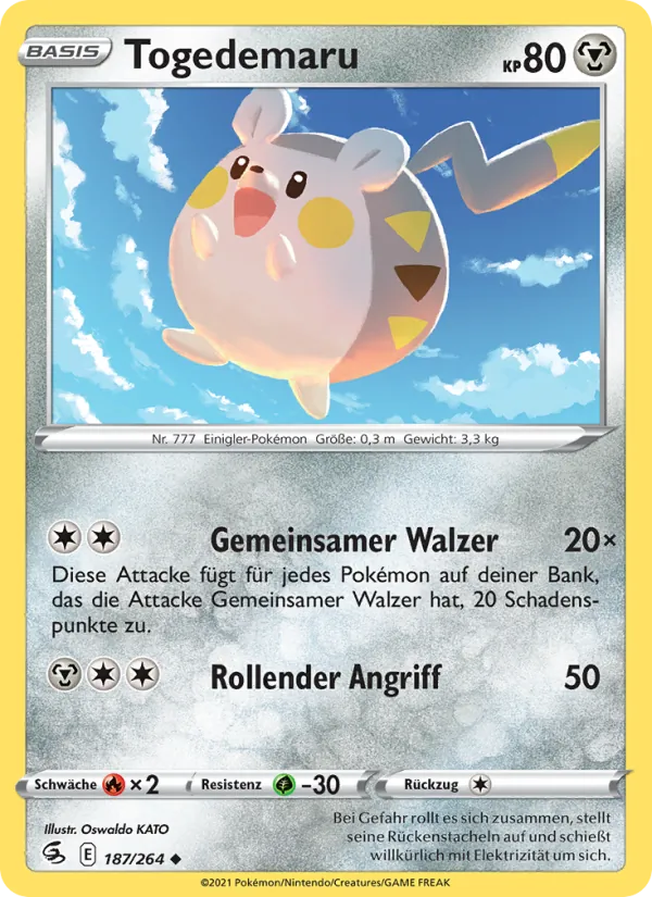 Togedemaru (Fusionsangriff #187/264)