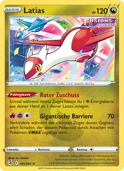 Latias (Fusionsangriff #193/264)