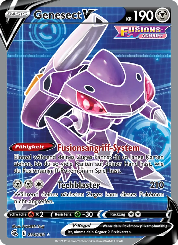 Genesect V (Fusionsangriff #254/264)