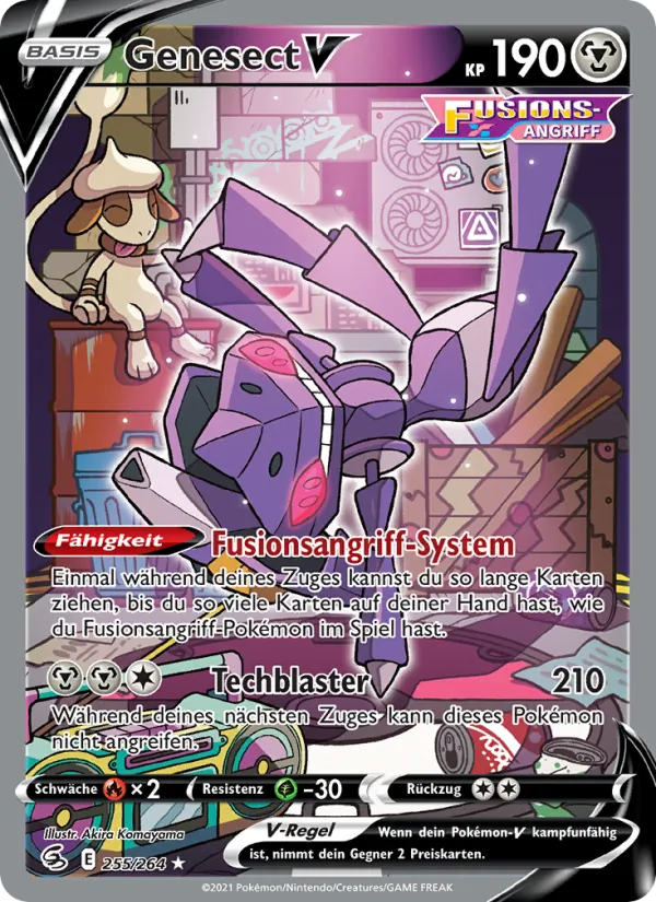Genesect V (Fusionsangriff #255/264)