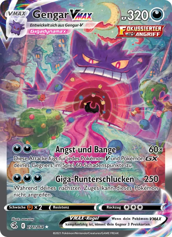 Gengar VMAX (Fusionsangriff #271/264)