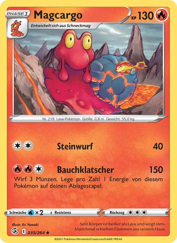Magcargo (Fusion Strike #35/264)