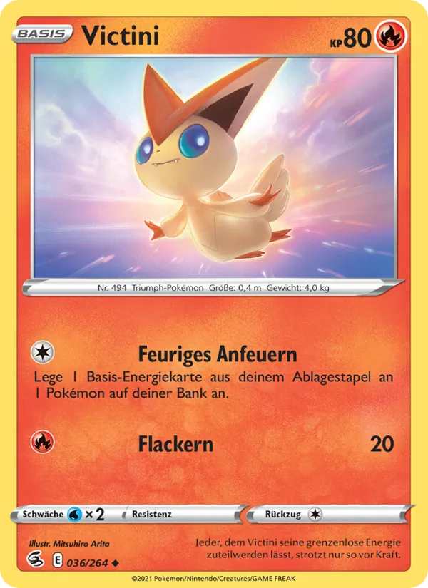 Victini (Fusion Strike #36/264)