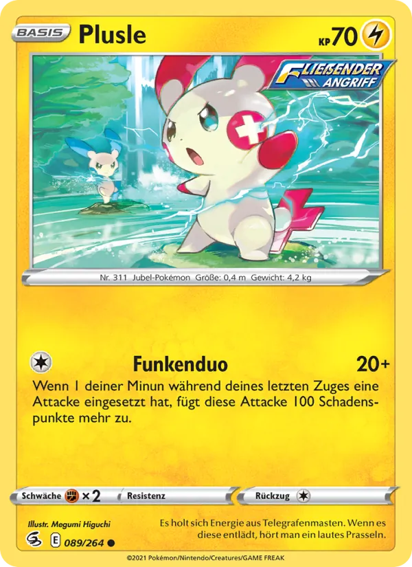Plusle (Fusionsangriff #89/264)