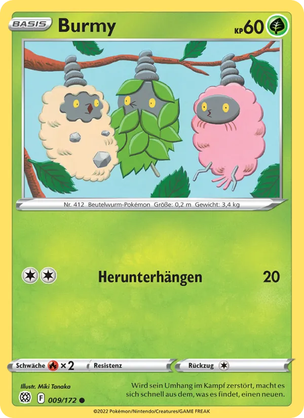 Burmy (Strahlende Sterne #009/172)