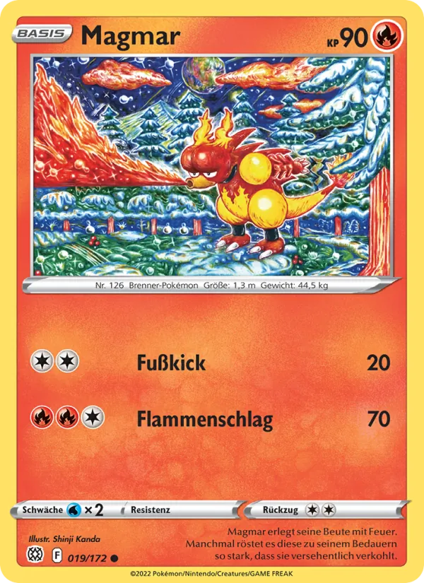 Magmar (Strahlende Sterne #019/172)