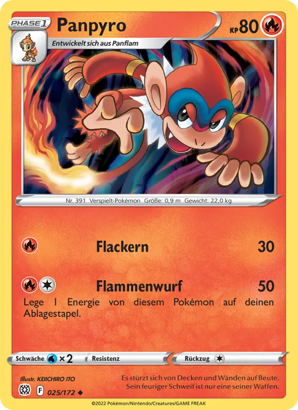 Panpyro (Strahlende Sterne #025/172)