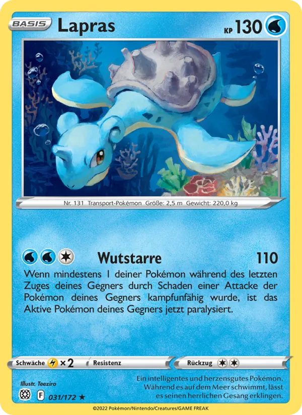 Lapras (Strahlende Sterne #031/172)