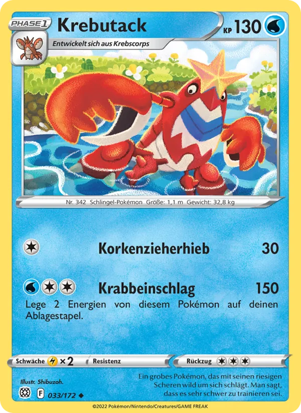 Krebutack (Strahlende Sterne #033/172)