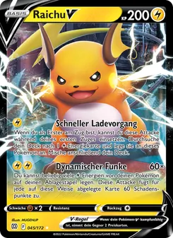 Raichu V (Strahlende Sterne #045/172)