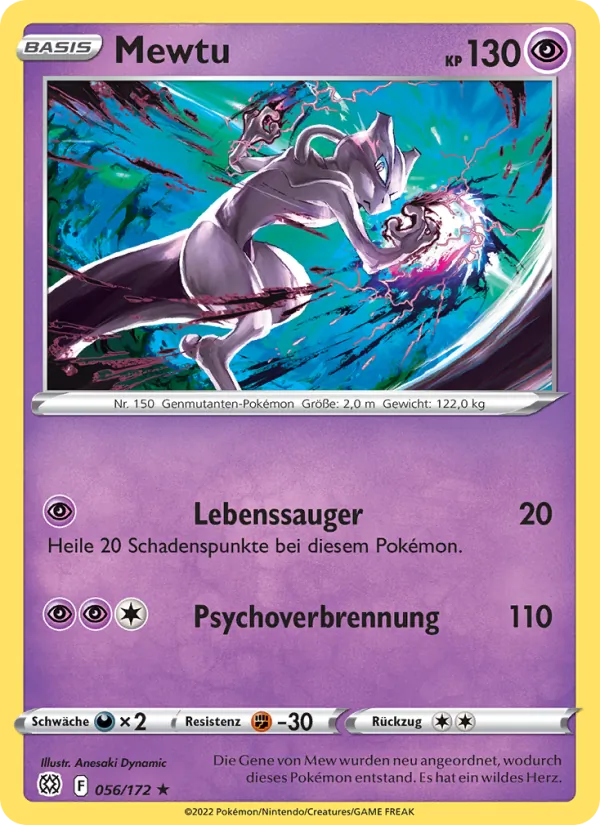 Mewtu (Strahlende Sterne #056/172)