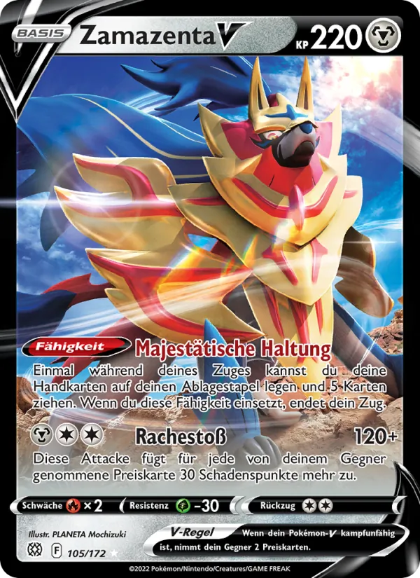 Zamazenta V (Strahlende Sterne #105/172)