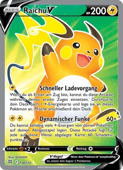 Raichu V (Strahlende Sterne #158/172)