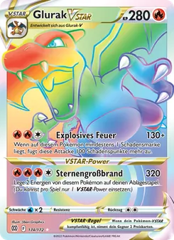 Glurak VSTAR (Strahlende Sterne #174/172)