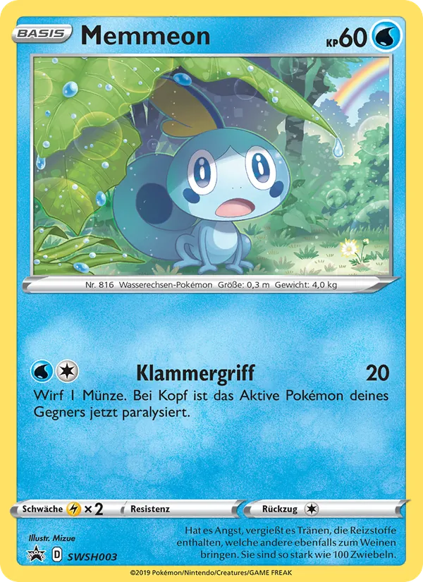 Memmeon (SWSH Black Star Promos #SWSH003/307)