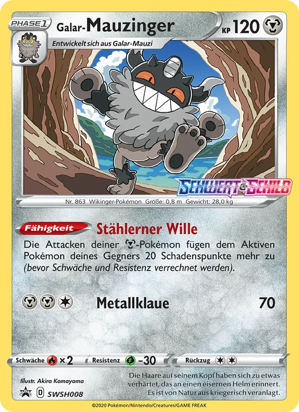 Galar-Mauzinger (SCSC Promokarten #SWSH008/307)